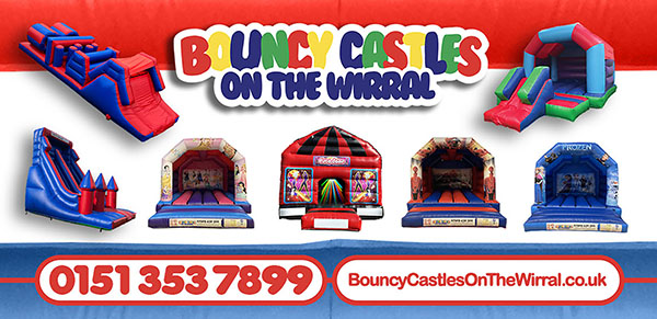 For Bromborough bouncy castle hire, choose Bouncy Castles on the Wirral Bouncy Castle Hire Bromborough